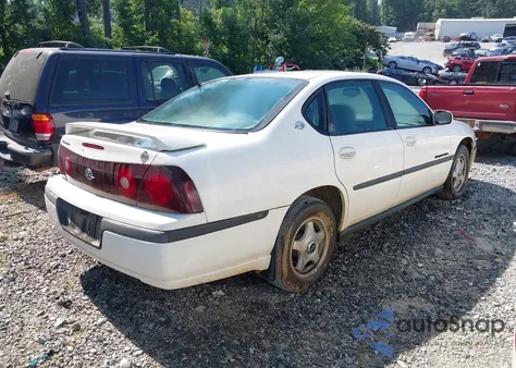 2002 Chevrolet Impala z USA, uszkodzony, nr VIN 2G1WF55E329104901